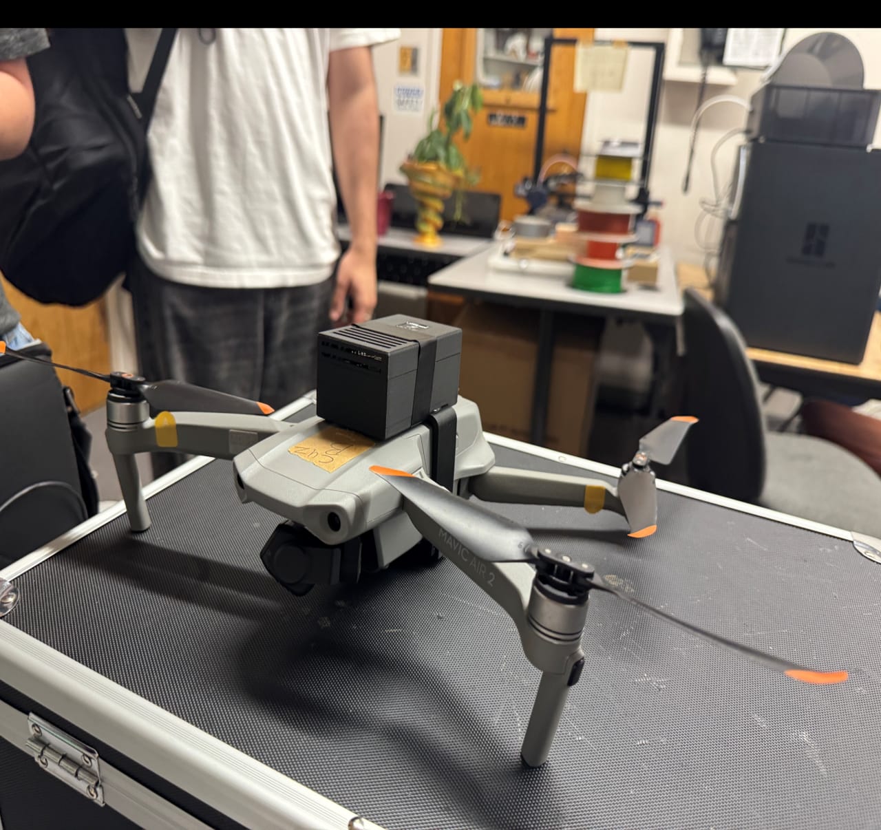 Flight Pod Mounted on Drone